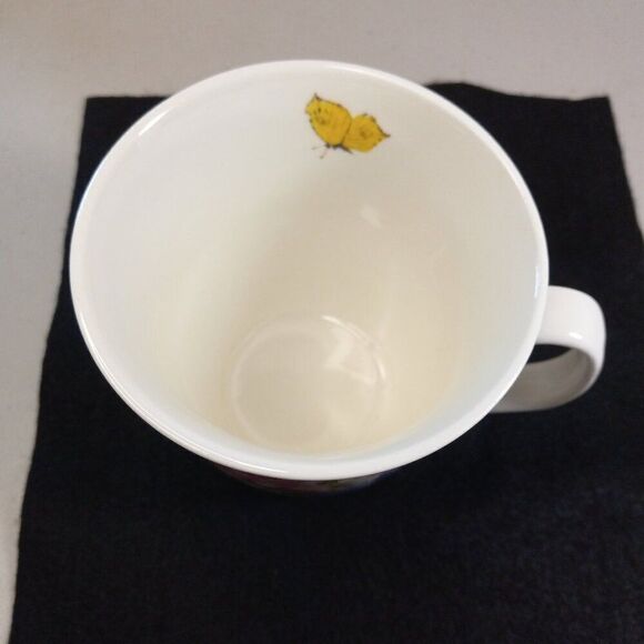 Gail Flores Burton & Burton Abundant Bloom Flower and Butterflys Mug Cottagecore - Picture 4 of 6